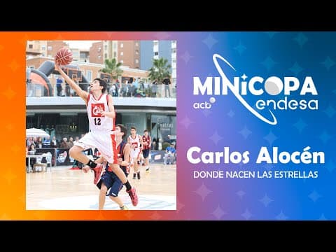 Minicopa Endesa, así jugaba Carlos Alocén