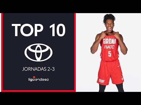 Yves Pons lidera el Top10 Toyota con un tapón para la historia