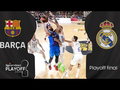 Resumen Barça 71 - Real Madrid 69 (2º Playoff Final)
