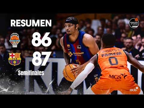 Valencia Basket - Barça (86-87)