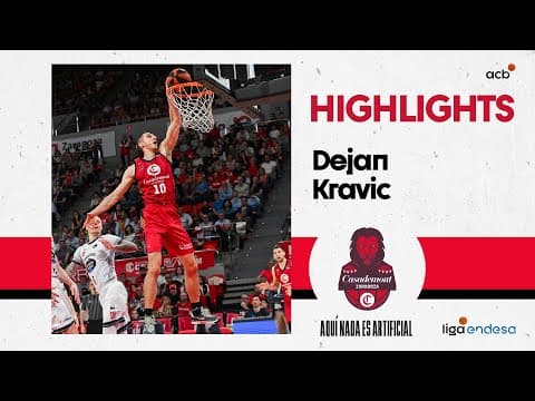 Dejan Kravic, imperial en el triunfo maño