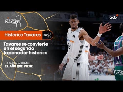 Tavares: 2º taponador histórico de la acb