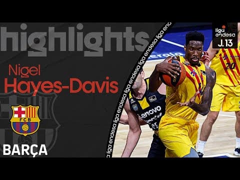 Nigel Hayes-Davis saca a pasear su manita