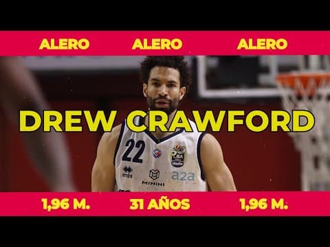 Así juega Drew Crawford, nuevo fichaje de MoraBanc Andorra