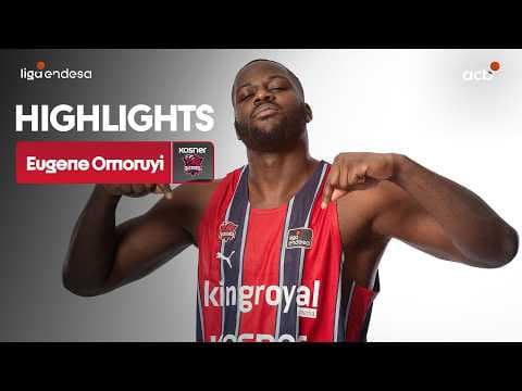 Eugene Omoruyi saca carácter en la victoria de Kosner Baskonia