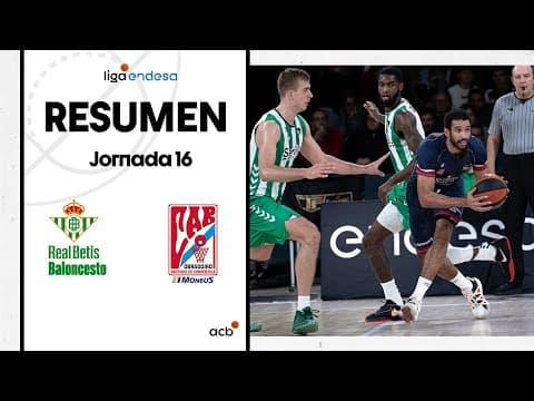 Resumen Real Betis B. 71 - Monbus Obra 73 (J16)
