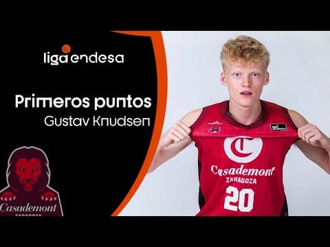 Gustav Knudsen: primeros puntos en Liga Endesa