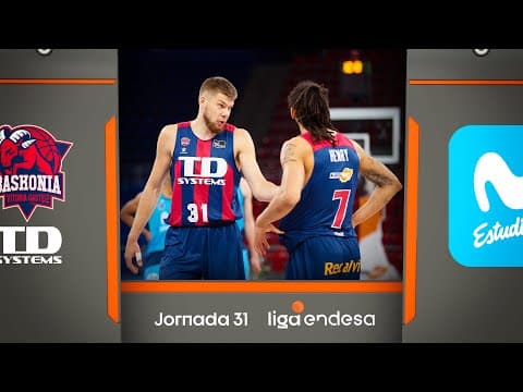 Resumen TD Systems Baskonia 96 - Movistar Estudiantes 92 (J31)