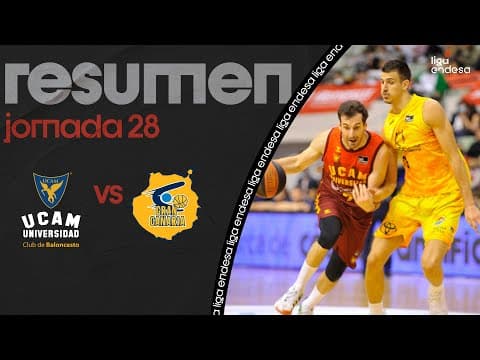 Resumen UCAM Murcia 86 - Gran Canaria 75 (J28)