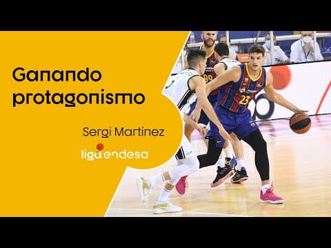 Sergi Martínez, ganando protagonismo