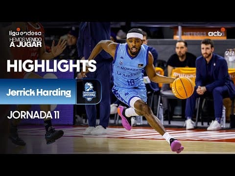 Jerrick Harding, en modo extraterrestre: ¡36 puntos!