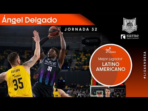 Ángel Delgado, Mejor Latinoamericano de la Jornada 32