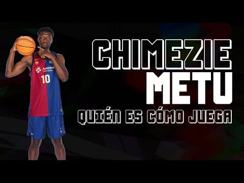 Quién es, cómo juega... ¡Chimezie Metu!