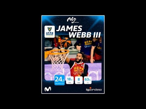 James Webb III, MVP Movistar de enero