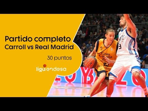 Los 30 puntos de Jaycee Carroll contra el Real Madrid