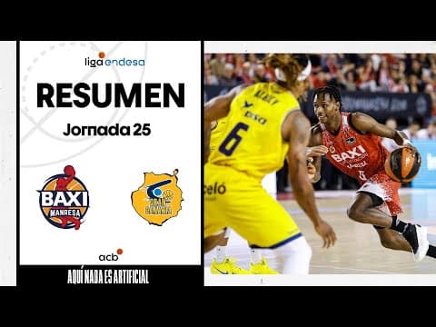 Resumen BAXI Manresa 78 - Dreamland Gran Canaria 71 (J25)