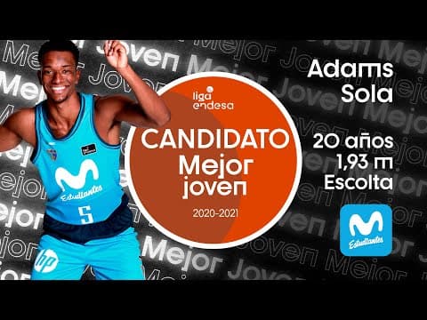 Adams Sola, candidato al Mejor Joven