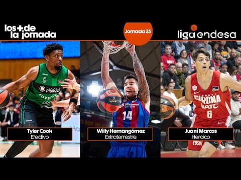 Los Más de la Jornada 23 de la Liga Endesa 2023-24