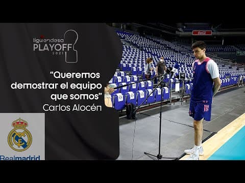 Alocén: "Queremos demostrar el equipo que somos"