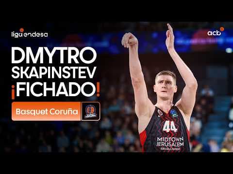 Así juega Dmytro Skapinstev, nueva referencia interior del Leyma Coruña