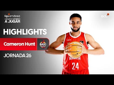 Cameron Hunt vuelve con las pilas cargadas