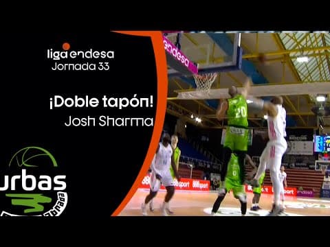 ¡Doble tapón de Josh Sharma!