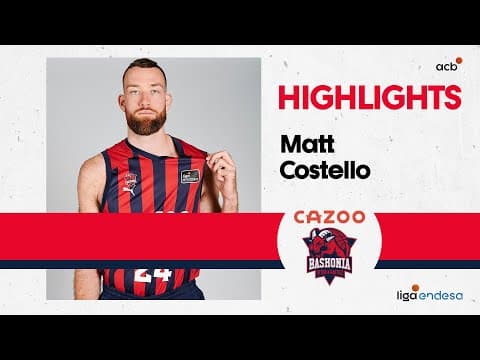 Inmaculado Matt Costello: ¡Exhibición sin fallo!