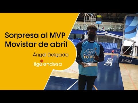 Sorpresa al MVP Movistar de abril