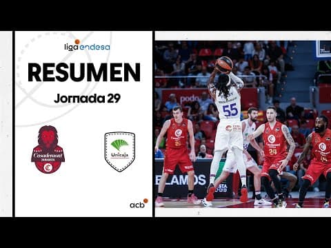 Resumen Casademont Zaragoza 70 - Unicaja 74 (J29)