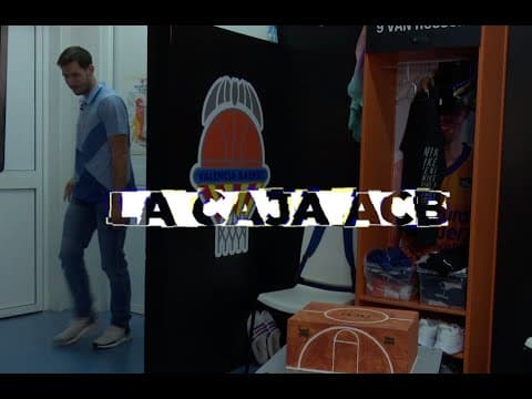 La caja acb con Sam Van Rossom