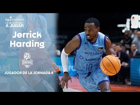Jerrick Harding, Jugador de la Jornada 4 de la Liga Endesa 2024-25