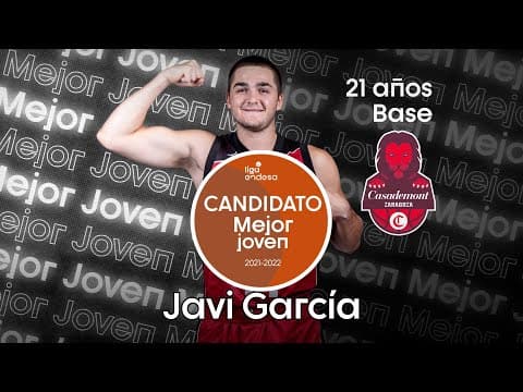 Javi García, Candidato Mejor Joven
