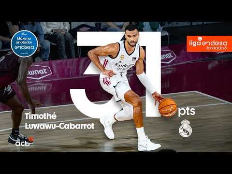 Timothé Luwawu-Cabarrot, Máximo Anotador Endesa de la J5