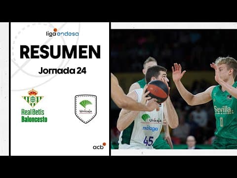 Resumen R.Betis 66 - Unicaja 79 (J24)