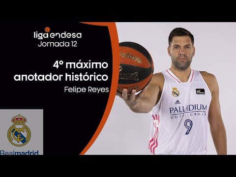 Felipe Reyes, cuarto máximo anotador de la Liga Endesa