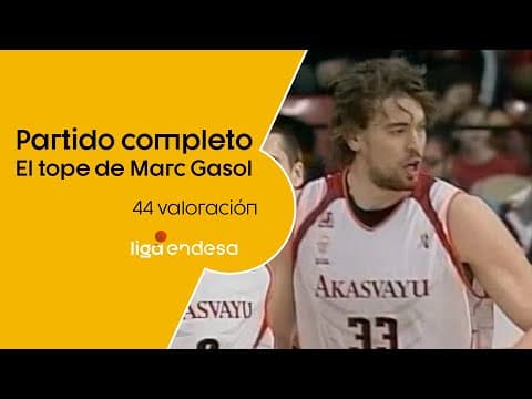 El tope de Marc Gasol