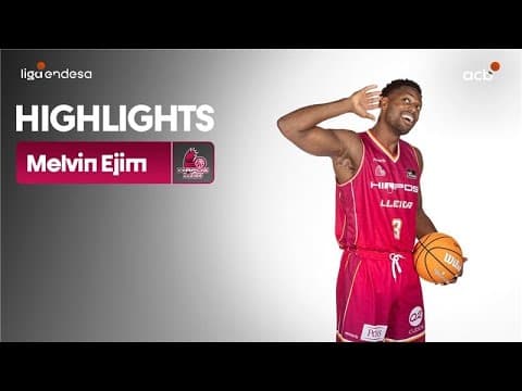 El ADN Hiopos Lleida corre por las venas de Melvin Ejim