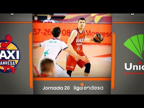 Resumen BAXI Manresa 90 - Unicaja 83 (J20)