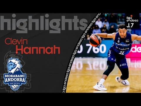 El partidazo de Clevin Hannah: 33 puntos, 35 de valoración