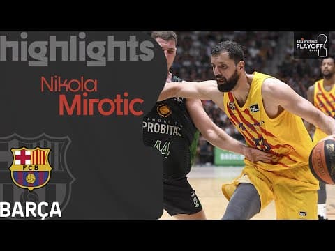 Nikola Mirotic se viste de líder: 18 puntos, 27 valoración