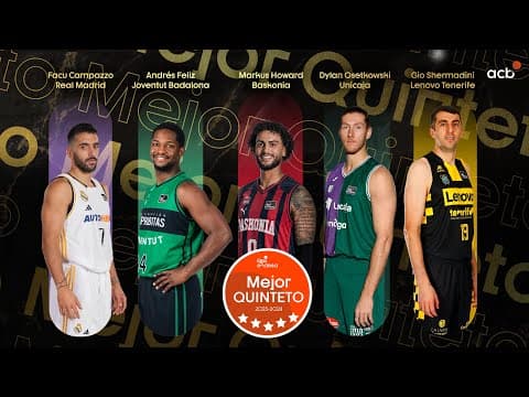 Mejor Quinteto de la Liga Endesa 2023-24