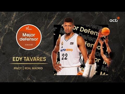 Edy Tavares, Mejor Defensor de la Liga Endesa 2024-25