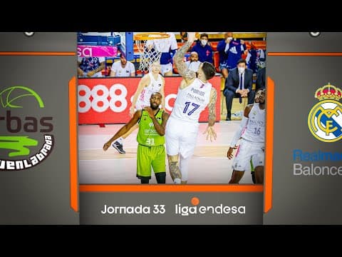 Resumen Urbas Fuenlabrada 76 - Real Madrid 90 (J33)