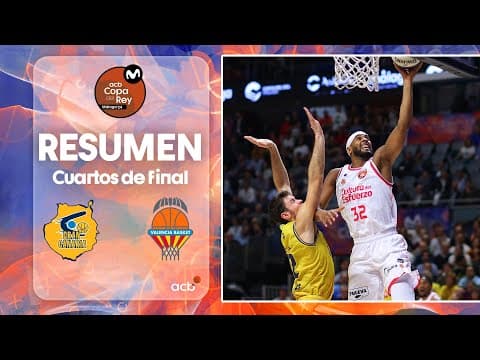 Resumen Dreamland Gran Canaria 81 - Valencia Basket 89 (Cuartos de final)