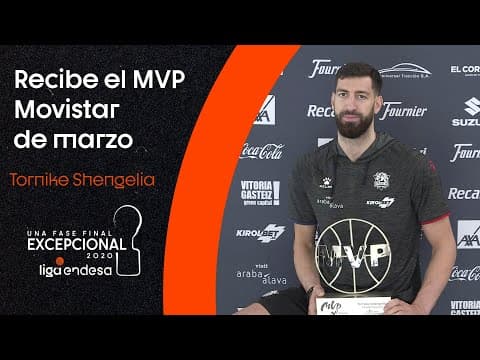 Tornike Shengelia, MVP Movistar de marzo