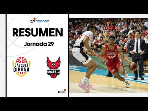 Resumen Bàsquet Girona 88 - Coviran Granada 73 (J29)