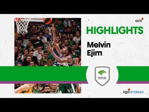 El mejor partido de Ejim en el Unicaja