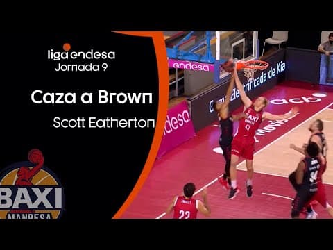 Eatherton caza a Brown
