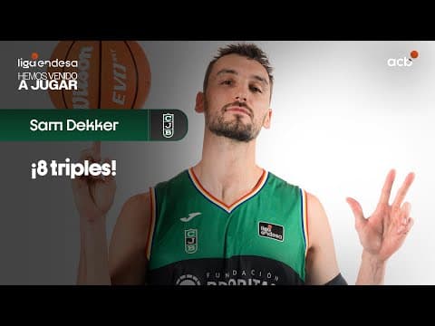 Sam Dekker: ¡2ª mejor marca triplista de la Penya!