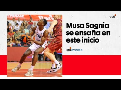 Musa Sagnia se ensaña en su inicio